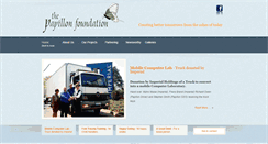 Desktop Screenshot of papillonfoundation.com
